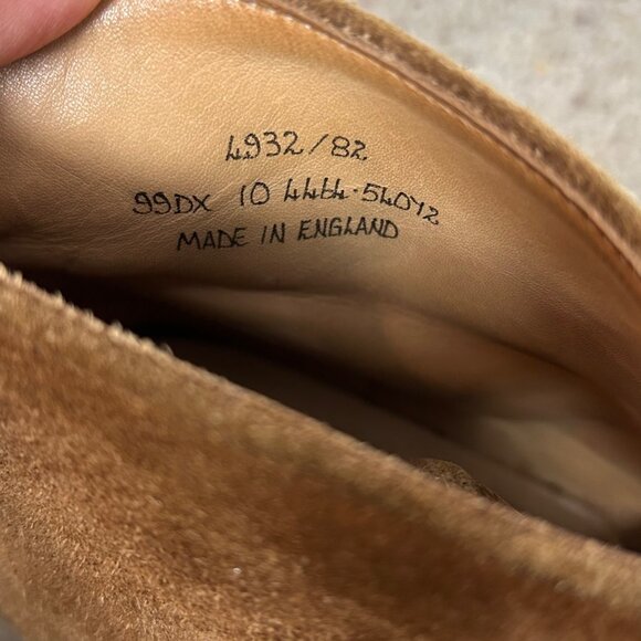 Sid Mashburn Chukka Suede Leather Lace Up Boots Size 10 Men's fit big. - Picture 7 of 8